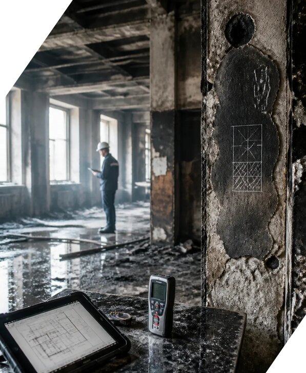 Обследование зданий после пожара в Кирове-Чепецке от 16311 р. | ЭкспертизаРоссия