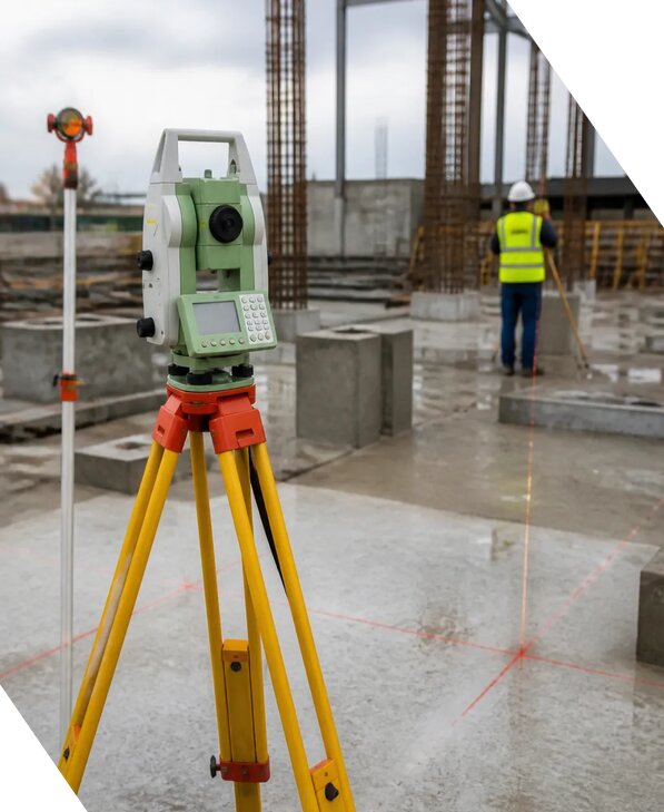 Геодезическое сопровождение строительства объектов в Кирове-Чепецке